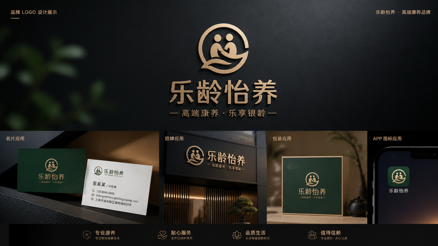 乐龄怡养 设计成品展示