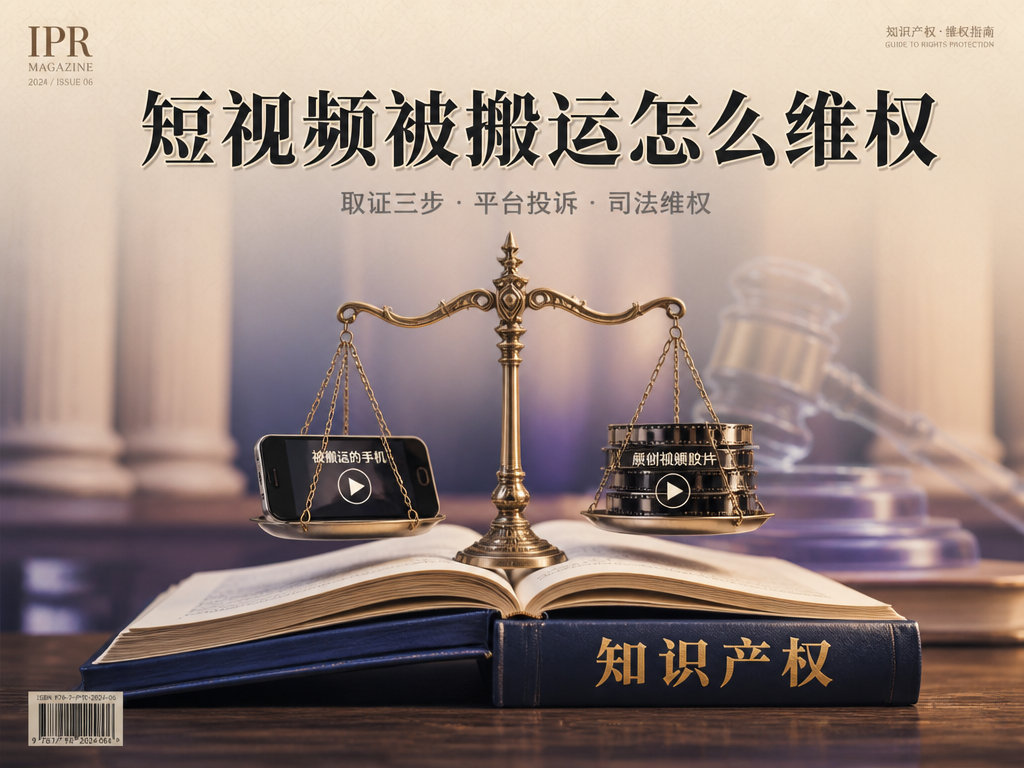 短视频被搬运维权封面