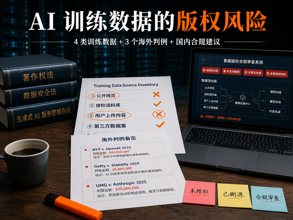 AI 训练数据版权风险封面